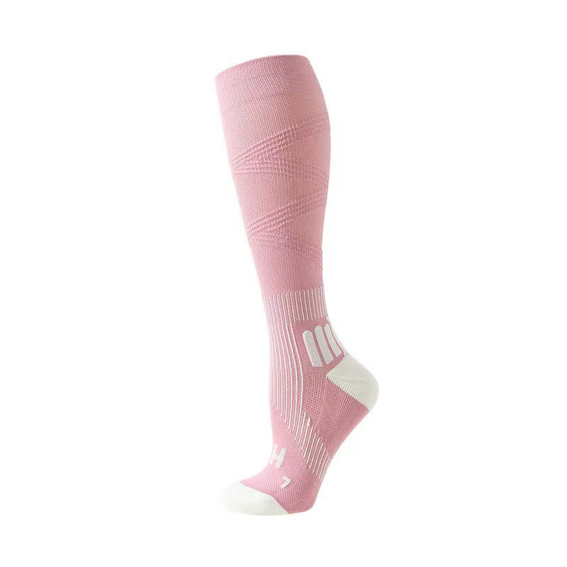 Calzini scaldamuscoli Olivenorma in maglia elasticizzata per Pilates, Barre, riscaldamento, danza, fitness e yoga. - Rosa - 10 paia - image 4