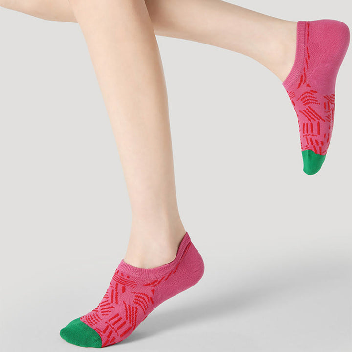 Olivenorma 3 paia di calzini da pilates leggeri, traspiranti, elasticizzati in cotone per barre, yoga e comfort quotidiano per allenamento e yoga - image 5
