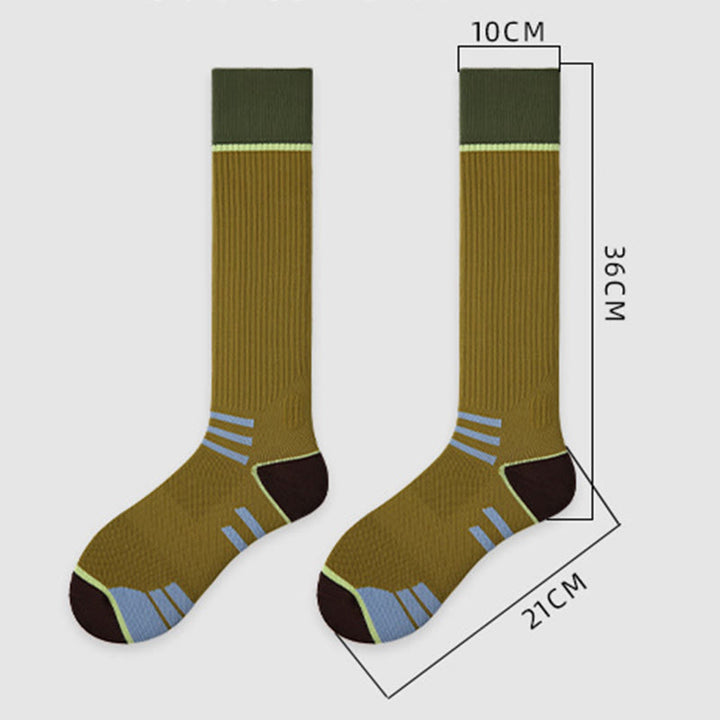 Calze Olivenorma Retro Crew a compressione antiscivolo per Pilates, Barre, comfort quotidiano, traspiranti, di supporto e vestibilità atletica, ideali anche per yoga. - image 6