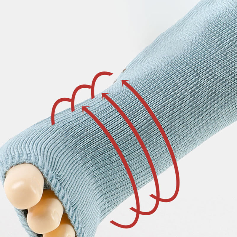 Calze Olivenorma a cinque dita aperte, traspiranti, con separazione delle dita antiscivolo, ideali per pilates, fitness, comfort e stabilità, in cotone, perfette anche per yoga. - image 11