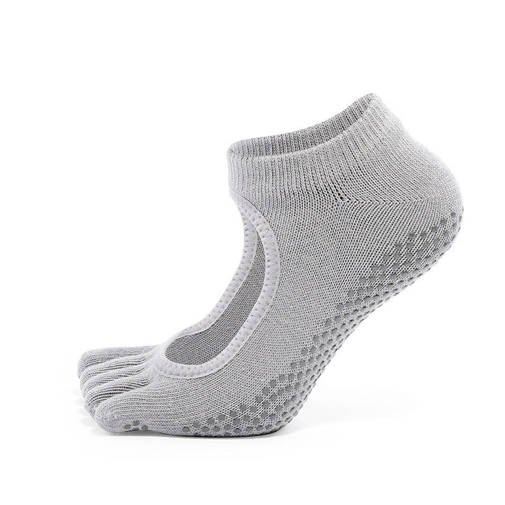 Calzini Olivenorma Minimal Five-Toe traspiranti con separazione delle dita, grip per Pilates, Barre, Balance, Design Leggero e Comodo, Calzini Yoga - image 2