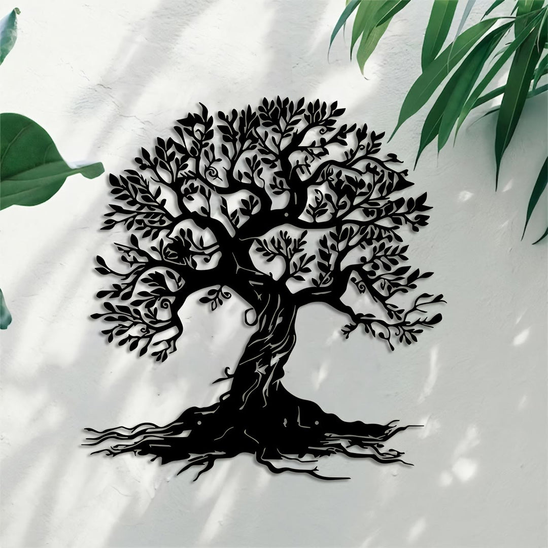 Decorazione murale in metallo Olivenorma con l'albero celtico della vita - Albero della Vita - image 0