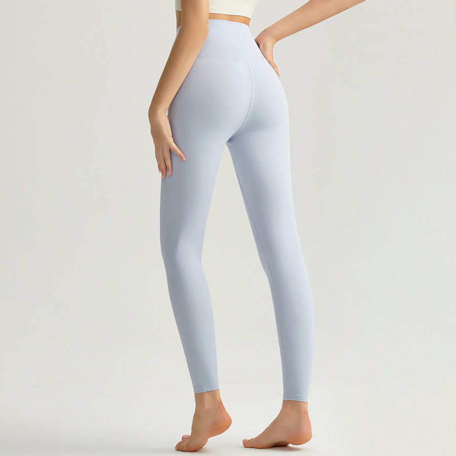 Pantaloni da yoga lunghi da donna Olivenorma a vita alta con gonna a portafoglio - image 1