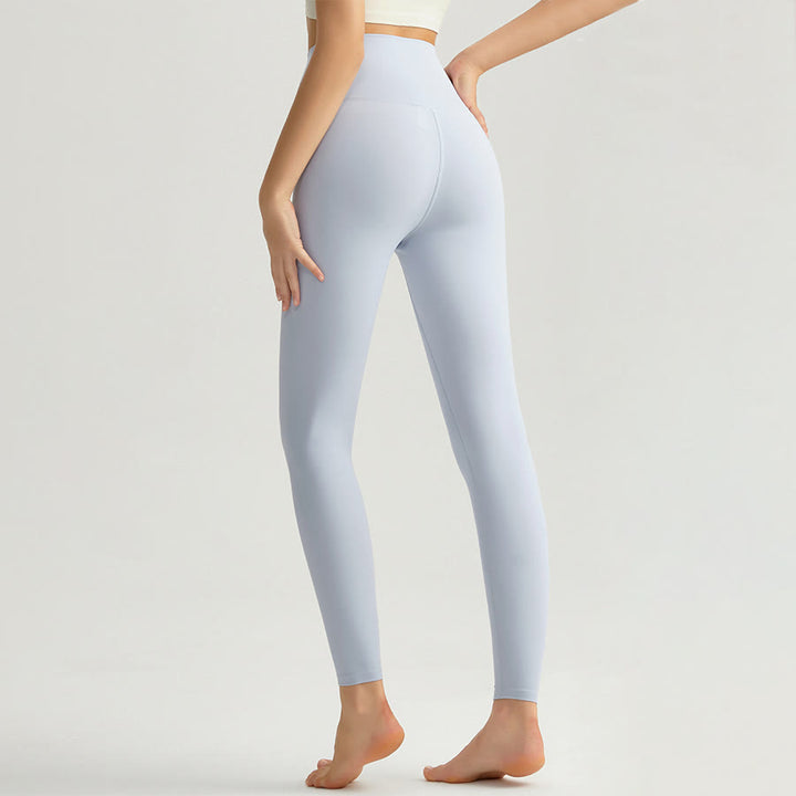 Pantaloni da yoga lunghi da donna Olivenorma a vita alta con gonna a portafoglio - image 1