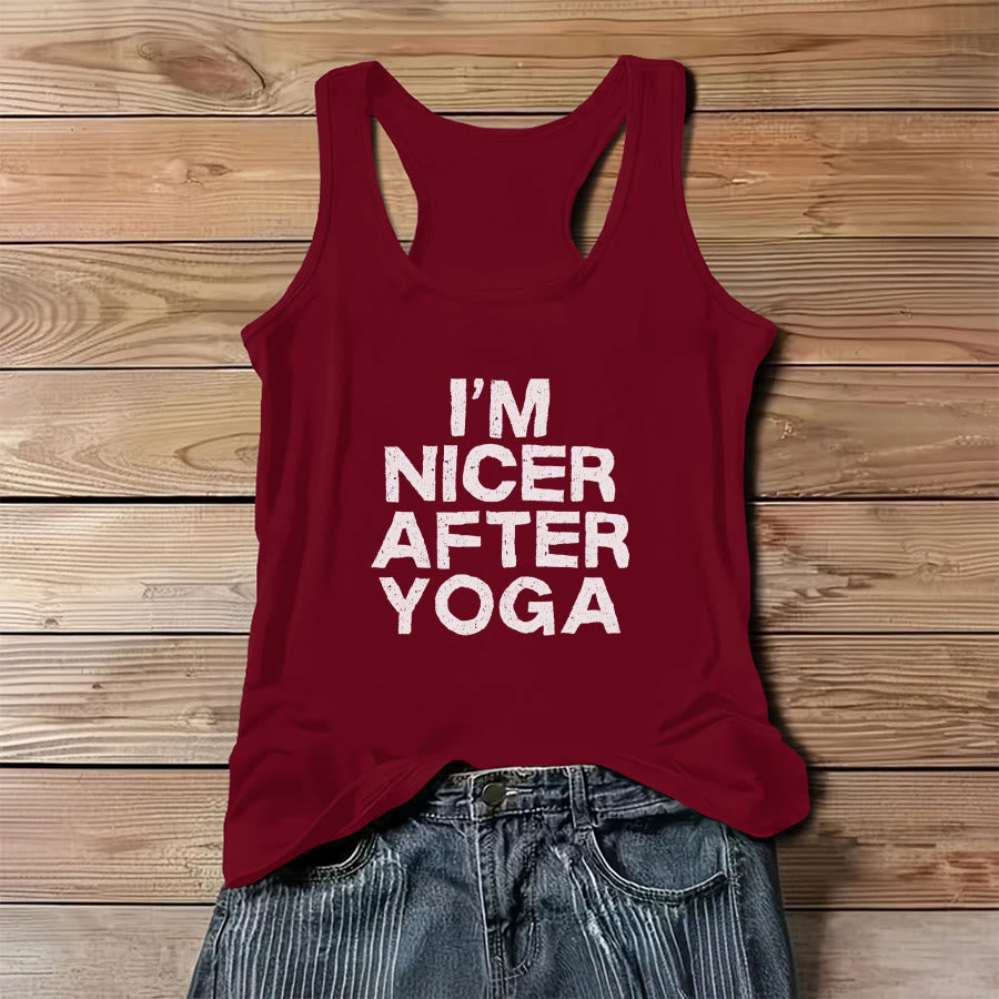 Canotta da donna Olivenorma con stampa grafica e slogan - Rosso - 3XL - image 0