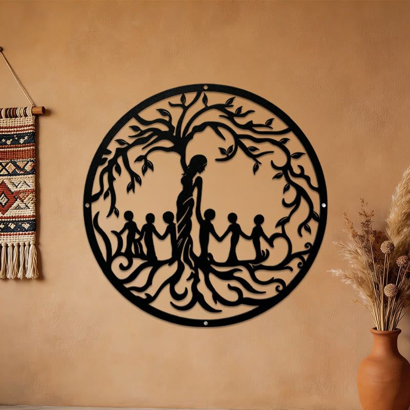 Decorazione murale in metallo Olivenorma " Madre e figli - Albero della vita" - 6Kids - image 7