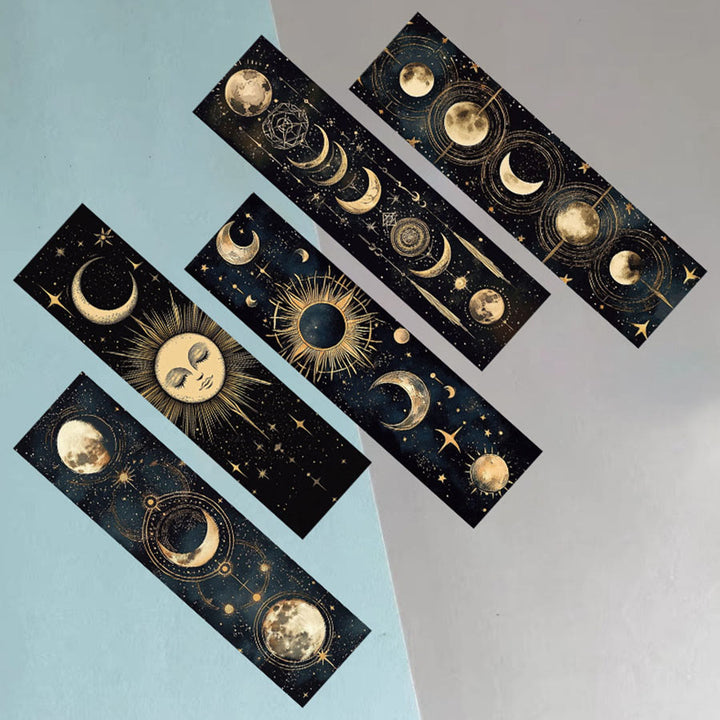 Segnalibro cosmico celeste mistico della fase lunare Olivenorma - image 5
