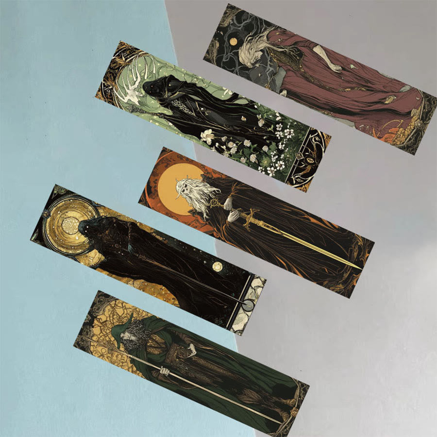 Segnalibro Olivenorma, Mago Mistico, Stregone e Creatura Mitica - Un set di 30 carte - image 0