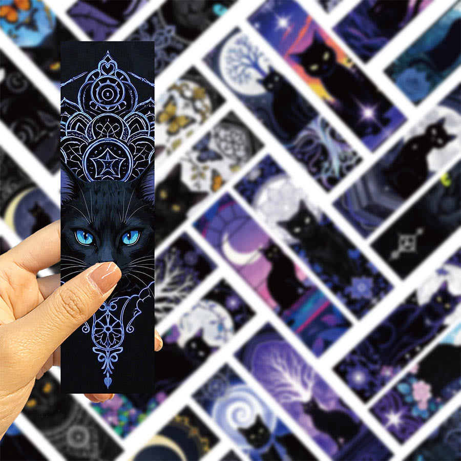 Segnalibro botanico Olivenorma Witchy Celestial Black Cat - image 7