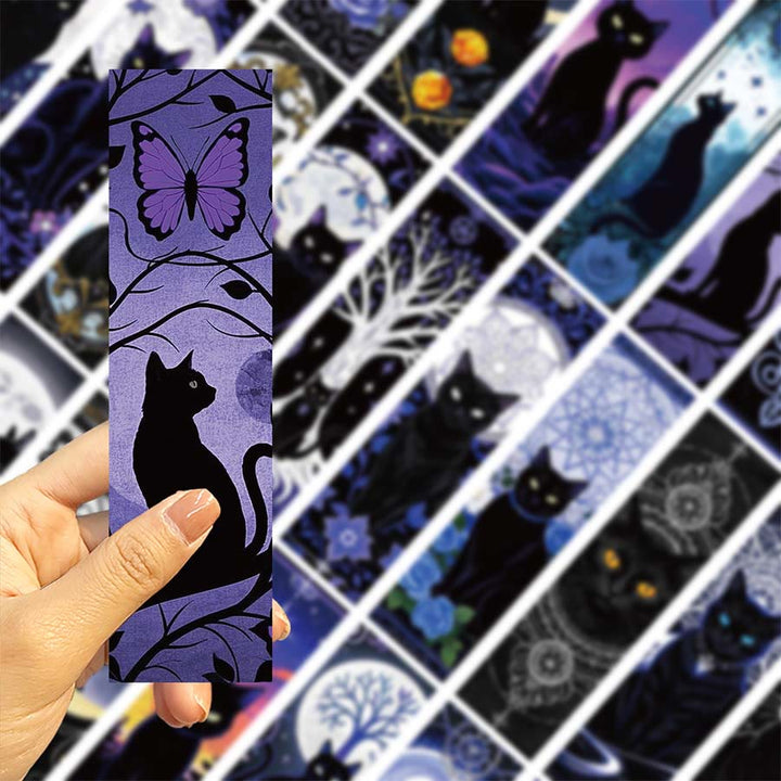 Segnalibro botanico Olivenorma Witchy Celestial Black Cat - image 2