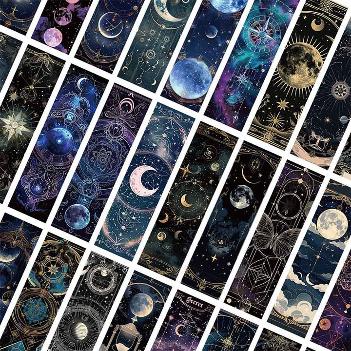 Segnalibro astrologico delle fasi lunari celestiali Olivenorma - image 1