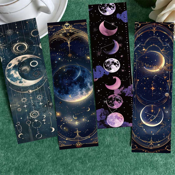 Segnalibro astrologico delle fasi lunari celestiali Olivenorma - Un set di 30 carte - image 0