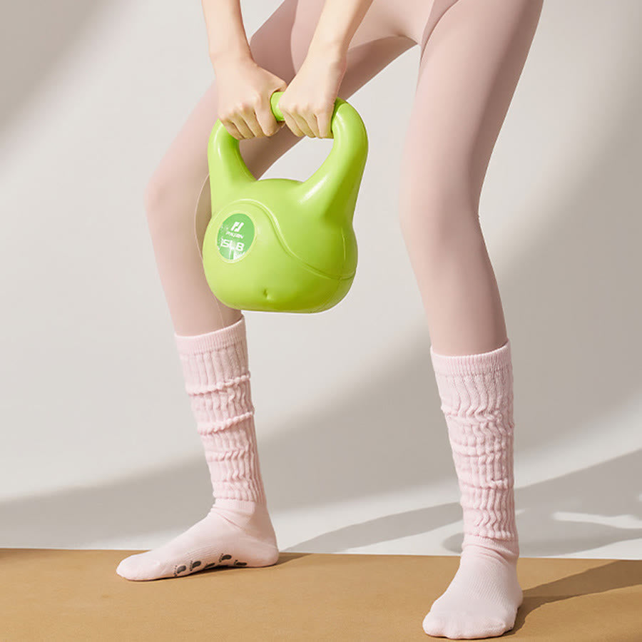 Calzini da yoga da donna Olivenorma con palmo intero in silicone, antiscivolo, per una postura stabile, assorbimento degli urti, traspiranti, elastici e antiscivolo, ideali per allenamento e yoga. - image 6