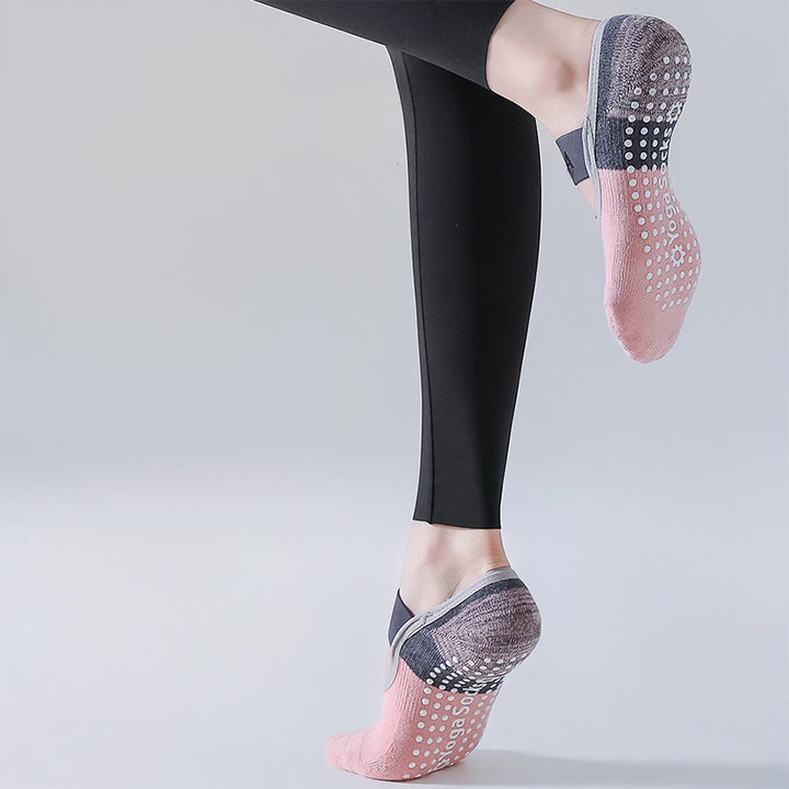 Calze da yoga Olivenorma con fodera interna nascosta, suola intera antiscivolo, assorbimento degli urti, in morbido cotone traspirante, ideali per allenamento, perfette per donna. - image 14