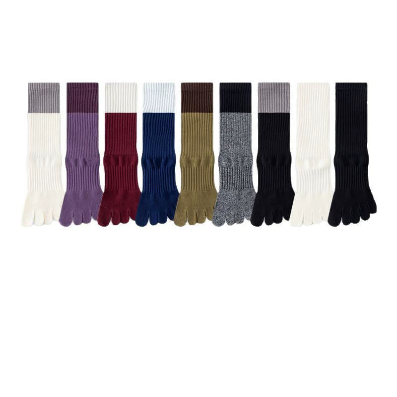 Calze da yoga Olivenorma ad alta elasticità, lunghezza a metà polpaccio, suola intera in silicone antiscivolo, ammortizzanti, silenziose, per sport e fitness, calze da yoga da donna. - image 20