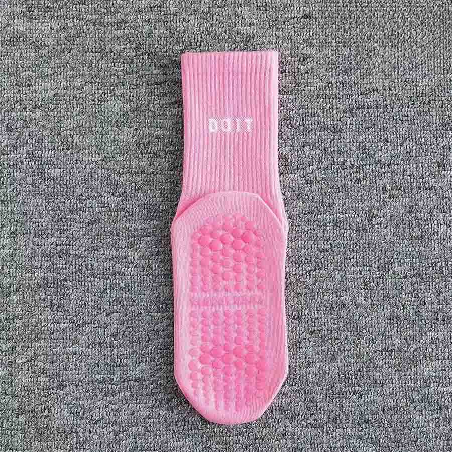 Calze da yoga da donna Olivenorma a tubo medio, elasticizzate, a copertura totale, antiscivolo, con supporto in silicone, ideali per sport e situazioni multiple. - Rosa - 10 paia - image 14
