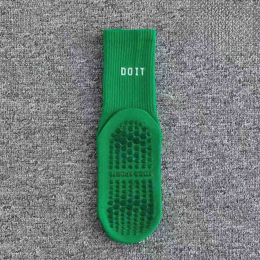 Calze da yoga da donna Olivenorma a tubo medio, elasticizzate, a copertura totale, antiscivolo, con supporto in silicone, ideali per sport e situazioni multiple. - Verde - 10 paia - image 15