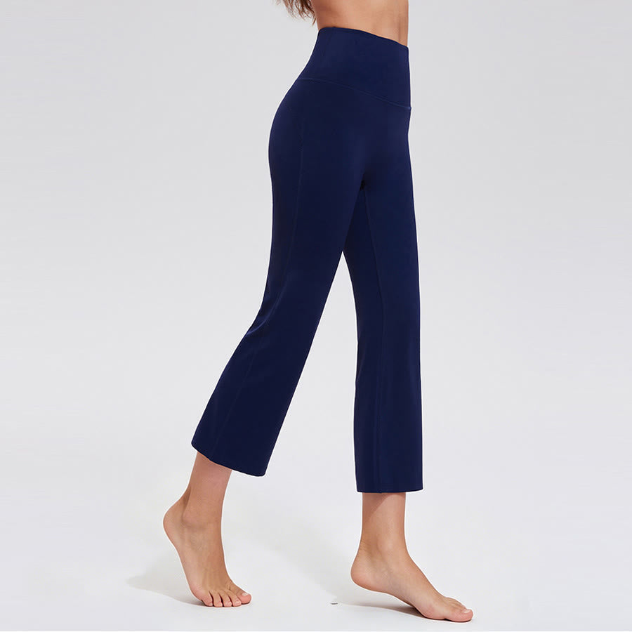 Pantaloni da yoga/fitness da donna Olivenorma a vita alta, modello Eight Points Micro Flare Slim. - image 13