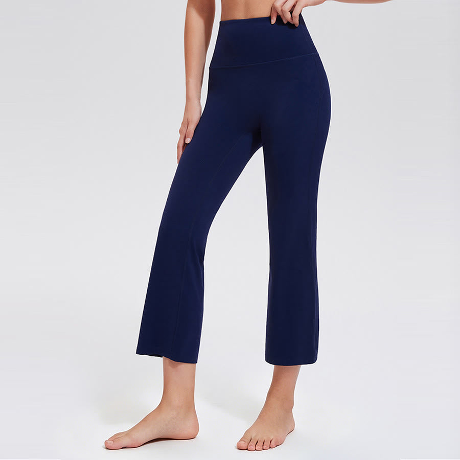 Pantaloni da yoga/fitness da donna Olivenorma a vita alta, modello Eight Points Micro Flare Slim. - image 14