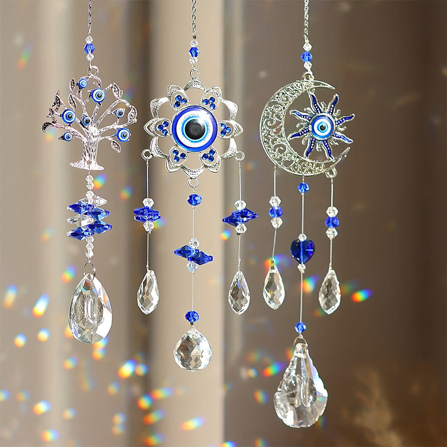 Ornamento da appendere Olivenorma Multi Style Evil Eye Crystal Capture Ornament - image 0