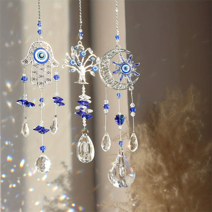 Ornamento da appendere Olivenorma Multi Style Evil Eye Crystal Capture Ornament - image 1