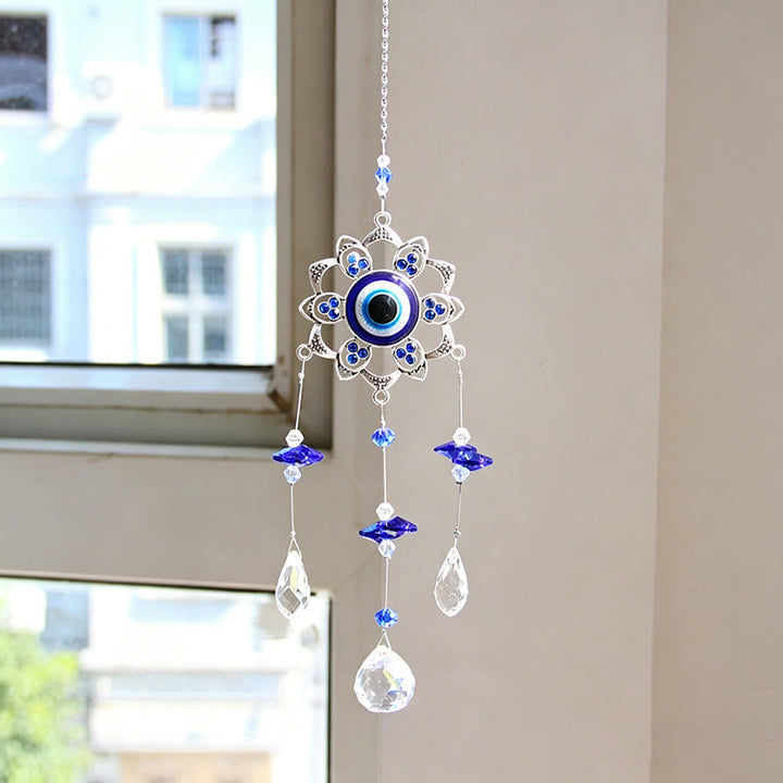Ornamento da appendere Olivenorma Multi Style Evil Eye Crystal Capture Ornament - Fiore - image 9