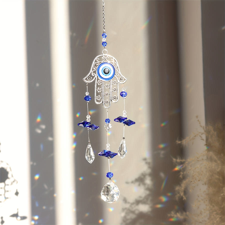 Ornamento da appendere Olivenorma Multi Style Evil Eye Crystal Capture Ornament - image 13