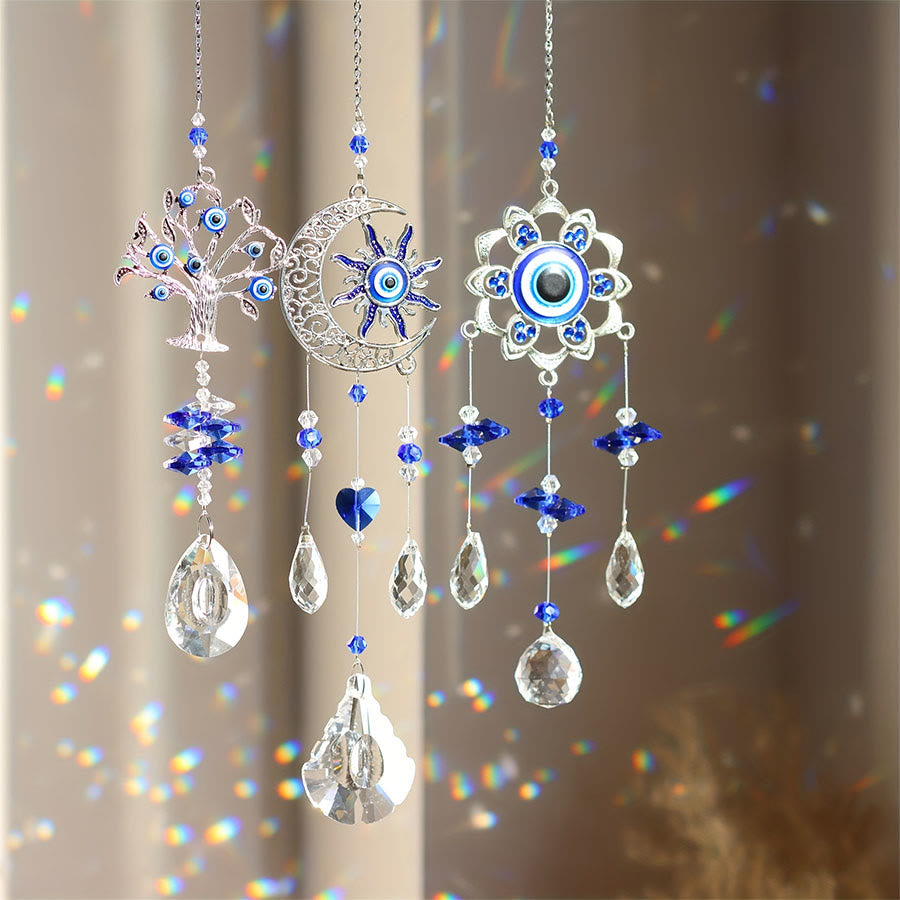 Ornamento da appendere Olivenorma Multi Style Evil Eye Crystal Capture Ornament - image 2