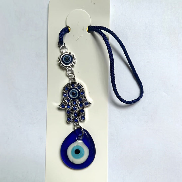 Olivenorma Hamsa Mano Occhio di Allah Portafortuna Benedizione Ornamento Protettivo da Appendere Benedizione Protezione - image 3