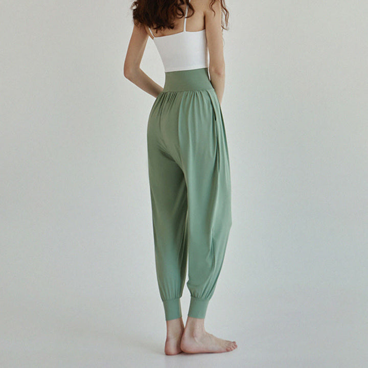 Pantaloni da jogging/yoga da donna Olivenorma Ultra High Waist Pleated Loose Harem Jogger. - image 28