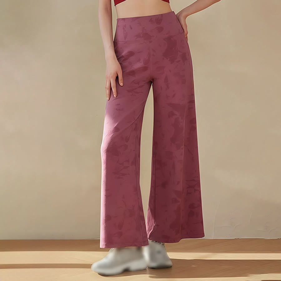 Pantaloni da yoga casual da donna Olivenorma a vita alta e gamba larga. - image 6