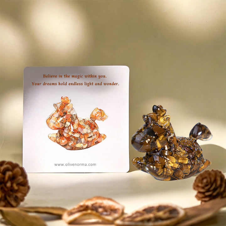 Decorazione con pietre preziose Olivenorma Dream & Wonder Spirit Unicorno - image 0