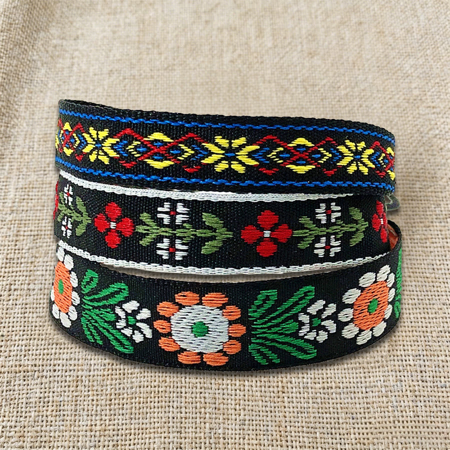 Braccialetto intrecciato etnico boho multicolore fatto a mano con filo di alta qualità Olivenorma - image 37