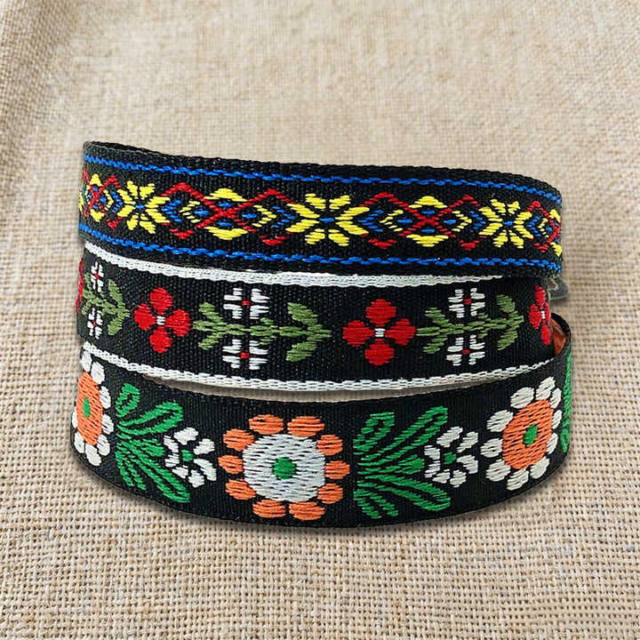 Braccialetto intrecciato etnico boho multicolore fatto a mano con filo di alta qualità Olivenorma - image 37