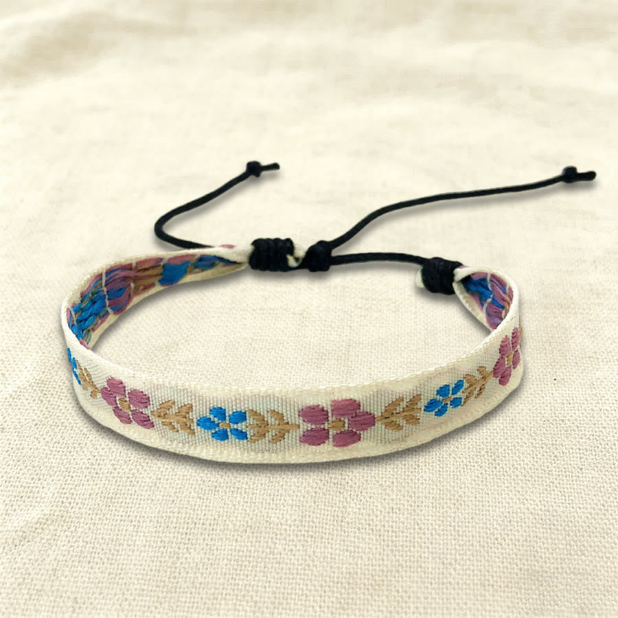 Bracciale intrecciato regolabile Olivenorma, stile boho casual, adatto per tutti i giorni. - Beige Naturale - image 16
