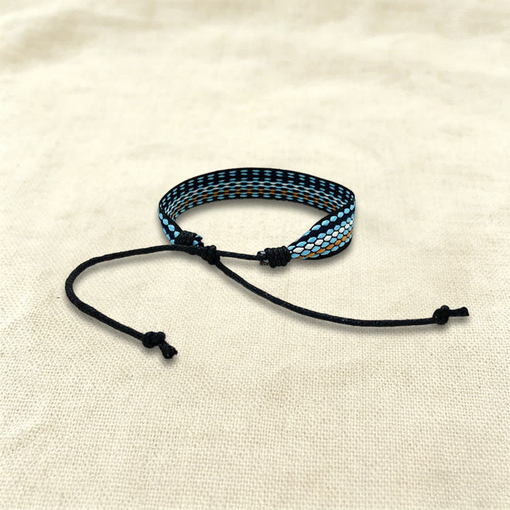 Bracciale intrecciato regolabile Olivenorma, stile boho casual, adatto per tutti i giorni. - image 21