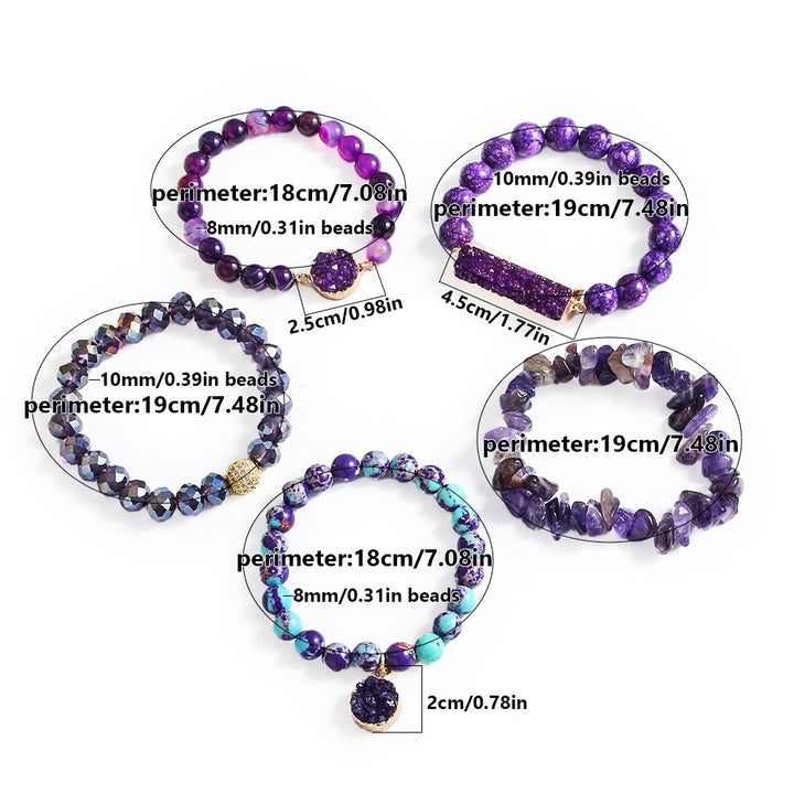 Olivenorma - Set di 5 braccialetti per calma e relax - image 3