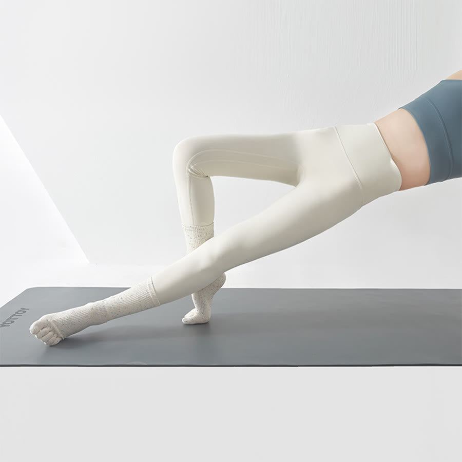 Calzini da yoga da donna Olivenorma Stable Traction a cinque dita, antiscivolo, ideali per la pratica dello yoga. - image 10