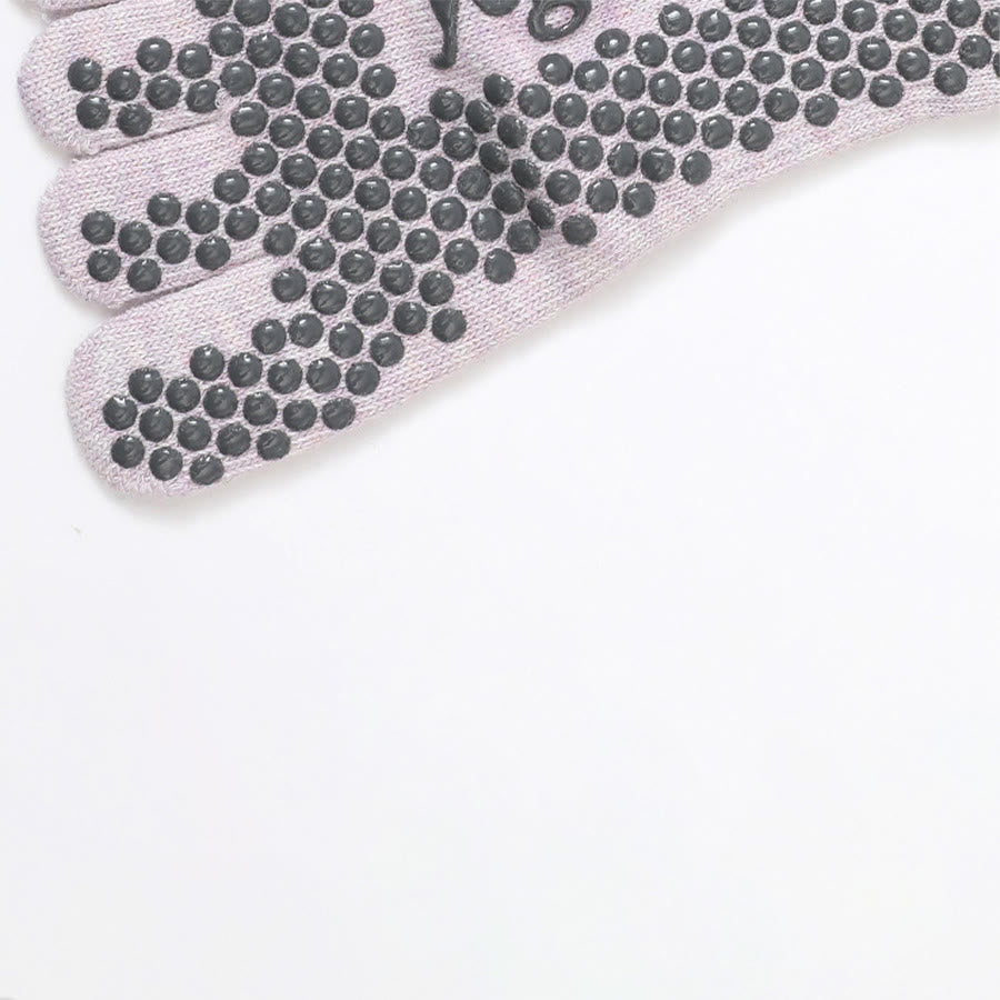 Calze da yoga Olivenorma multi-sport a cinque dita antiscivolo con lato aperto, calze da donna. - image 10