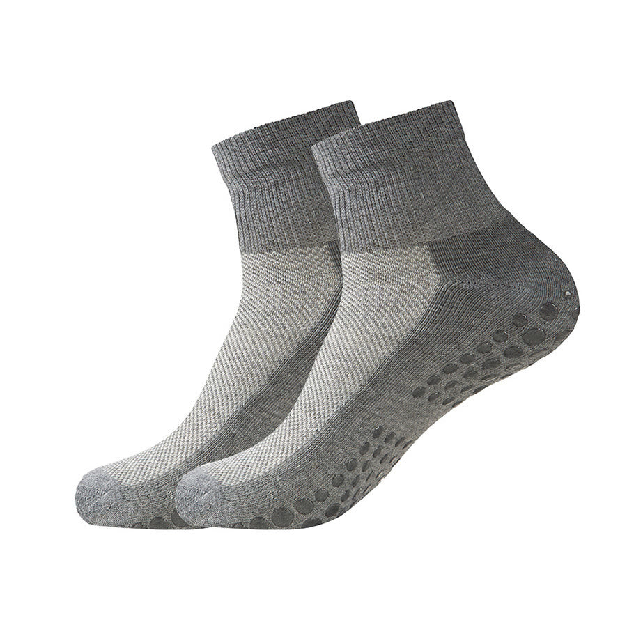 Calze antiscivolo Olivenorma con maggiore aderenza per yoga e pilates, calze da yoga da donna - Grigio scuro - 10 paia - image 18