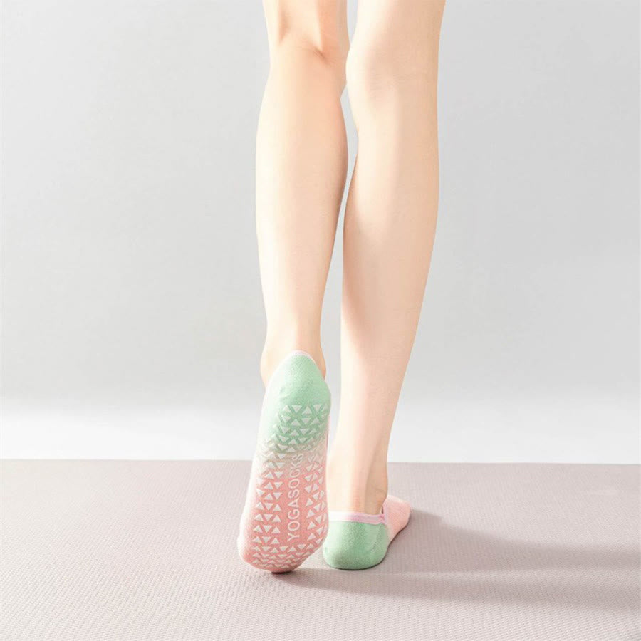 Calzini da yoga antiscivolo Olivenorma comodi, stile balletto, per fitness indoor da donna. - image 17