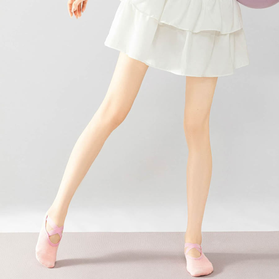 Calzini da yoga antiscivolo Olivenorma comodi, stile balletto, per fitness indoor da donna. - image 16