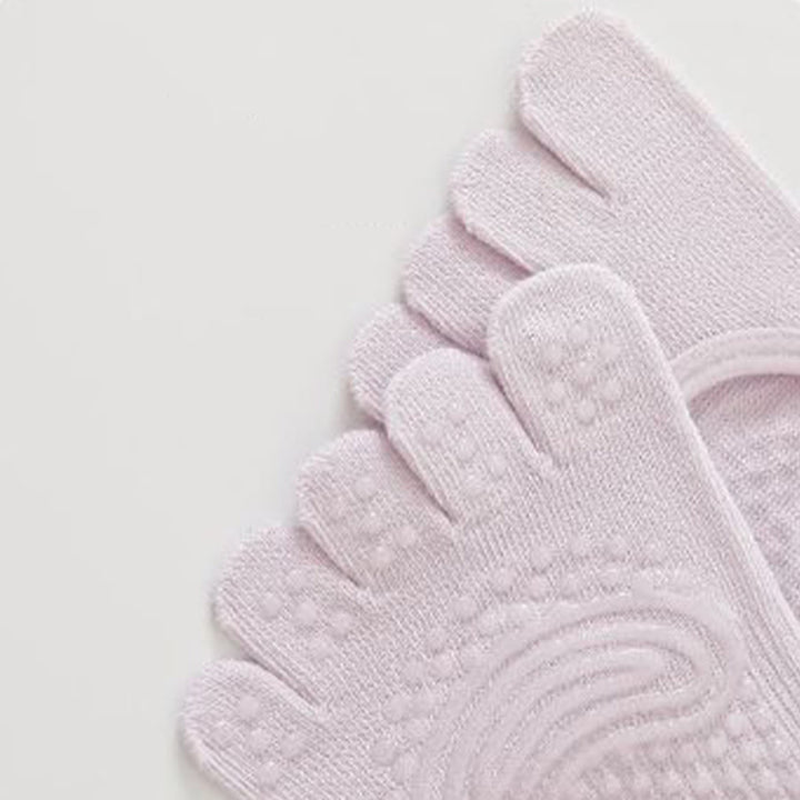 Calze antiscivolo professionali Olivenorma a cinque dita per Pilates e salto con la corda, calze yoga da donna - image 12