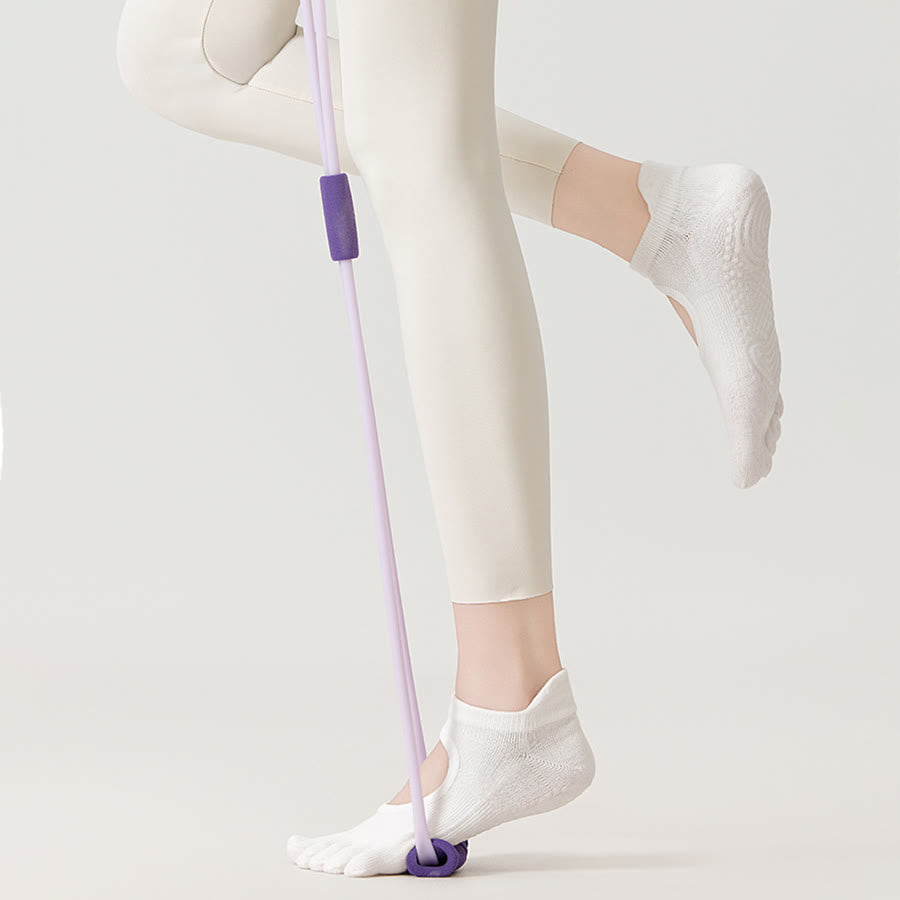 Calze antiscivolo professionali Olivenorma a cinque dita per Pilates e salto con la corda, calze yoga da donna - image 9