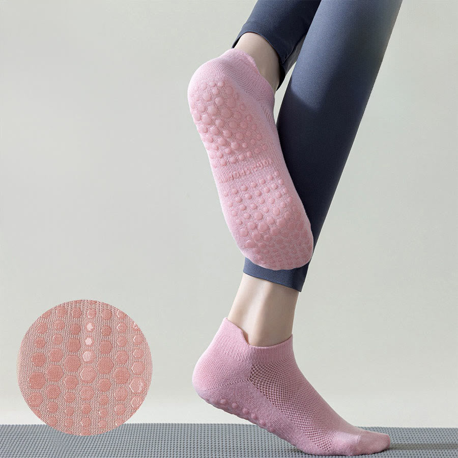 Calzini da yoga da donna Olivenorma con suola intera antiscivolo per fitness indoor. - image 5