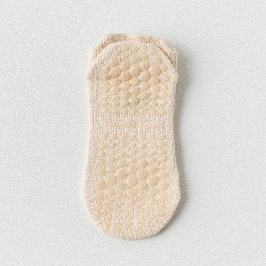 Calzini da yoga da donna Olivenorma con suola intera antiscivolo per fitness indoor. - Beige - 10 paia - image 19