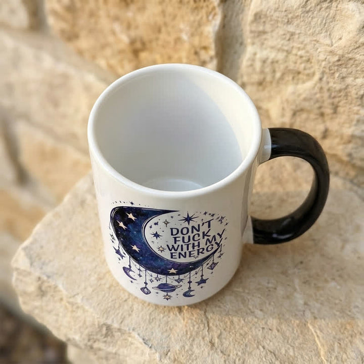 Tazza in ceramica energetica personale Olivenorma Cosmic Moon Star Guard - image 5