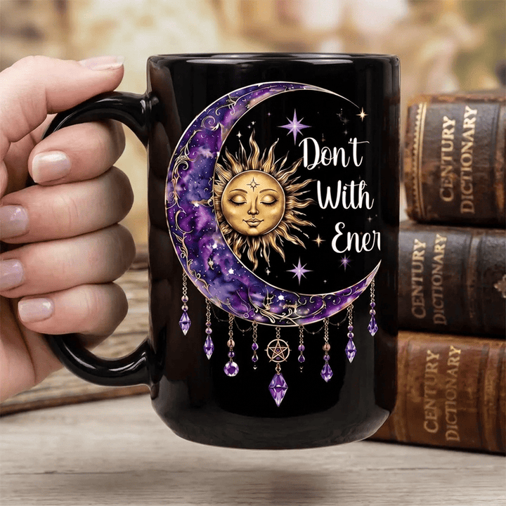 Tazza in ceramica Olivenorma cristalli del Sole e della Luna per proteggere l'energia spirituale - image 1