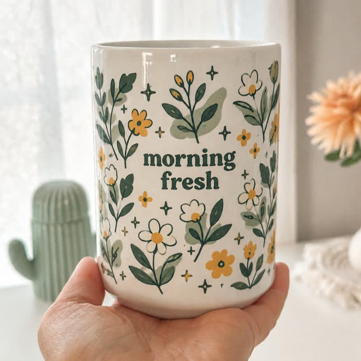 Tazza in ceramica Olivenorma Wildflower Morning Fresh Vitality - 450 ml / 15 oz - image 0