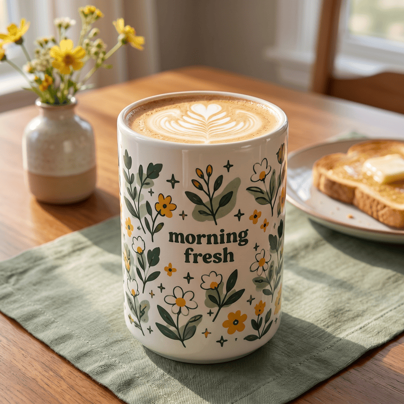 Tazza in ceramica Olivenorma Wildflower Morning Fresh Vitality - image 3